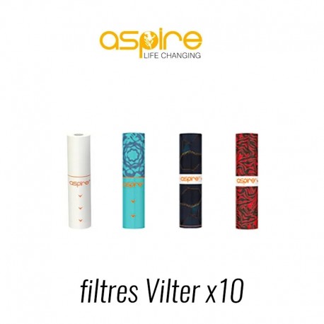 Filtres Vilter (x10) - Aspire