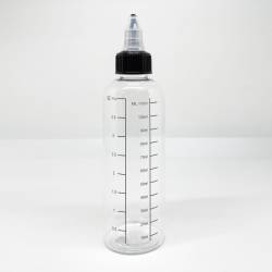 FLACON 120ML GRADUÉ TWIST - TRANSPARENT