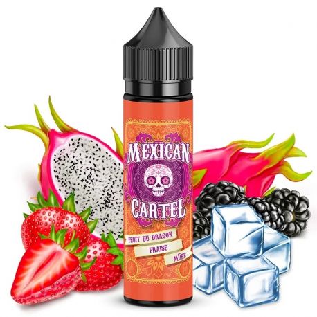Fruit du Dragon Fraise Mûre 50/100ml - Mexican Cartel