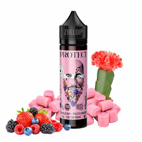 Bubble Gum Fruits rouges Cactus Rouge 50ml - Protect