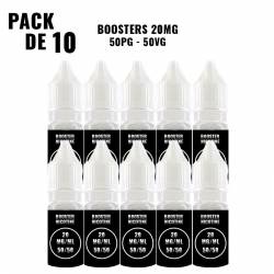x10 Boosters de Nicotine 50/50 20mg - Boost my Pop