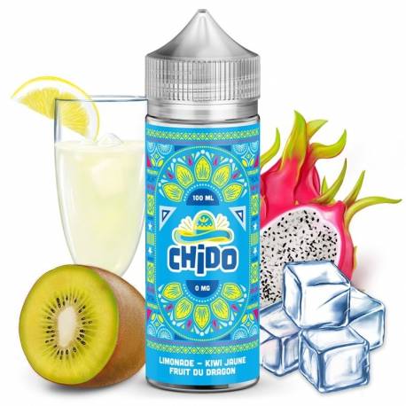 Limonade Kiwi Jaune Fruit du Dragon 100ml - Chido