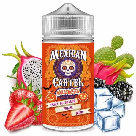 Edition Halloween 160ml Fruit du Dragon Fraise Mure Mexican Cartel