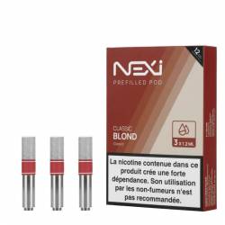 3 XCARTOUCHES CLASSIC BLOND POUR NEXI ONE ASPIRE