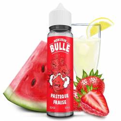 Pastèque Fraise Monsieur Bulle 50ml Liquideo