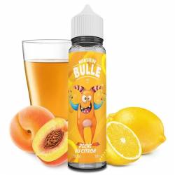 PÊCHE AU CITRON MONSIEUR BULLE 50ML LIQUIDEO