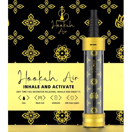 E-CHICHA PORTABLE HOOKAH AIR 6ML ARABESQUE - FUMYTECH