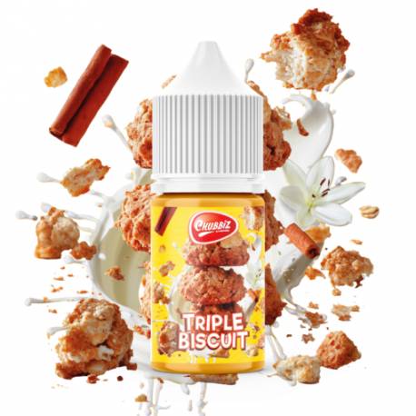 CONCENTRE TRIPLE BISCUIT 30ML-CHUBBIZ