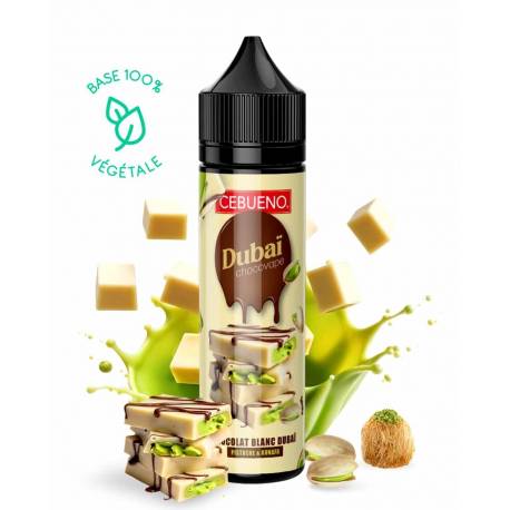 DUBAI CHOCOVAPE WHITE 50/100ML – CEBUENO