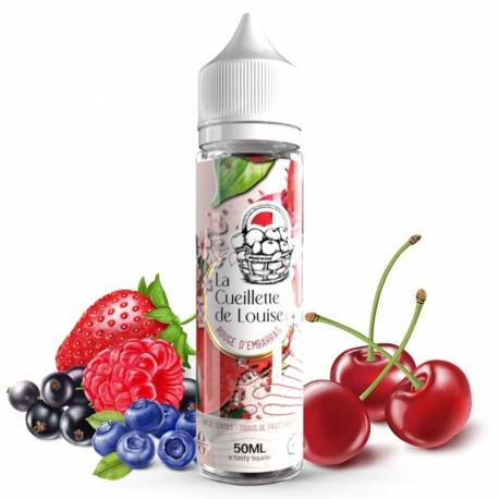 Rouge d'Embarras La Cueillette de Louise - 50 ml - Sans nicotine