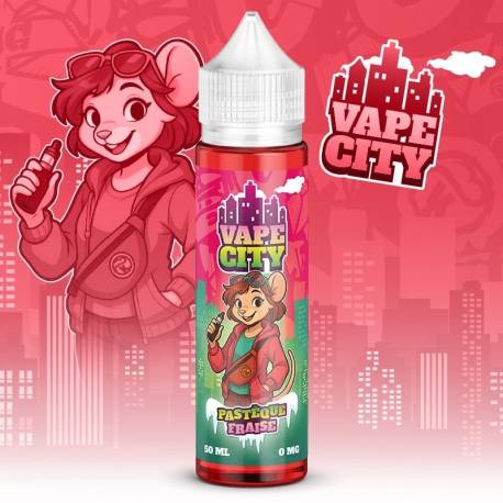 PASTEQUE FRAISE VAPE CITY 50/100ML