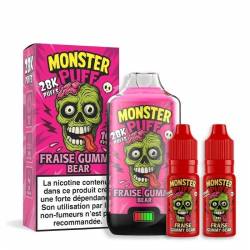 Monster Puff 28K - Fraise Gummy Bear