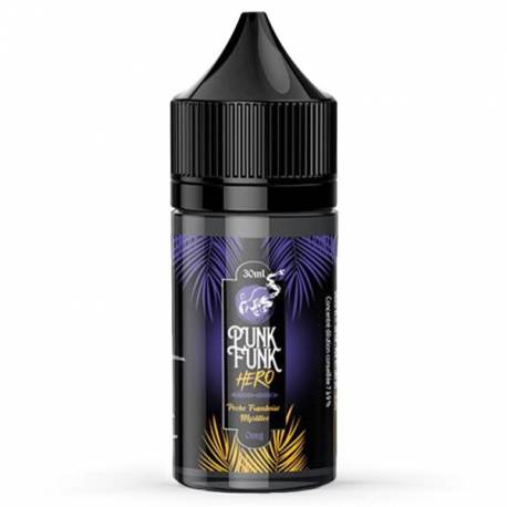 Concentré Pêche Framboise Myrtille Punk Funk Hero - 30 ml