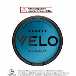 Nicotine Pouches Ice Alaska X-Strong 17 mg - VELO