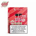 2X CARTOUCHES WPUFF GROSSE FRAISE 0.9%