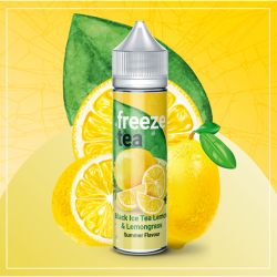 FREEZE TEA - Black Ice Tea Lemon & Lemongrass