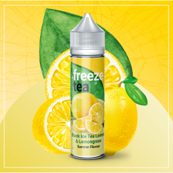 CONCENTRÉ BLACK ICE TEA LEMON & LEMONGRASS 30ML - FREEZE TEA