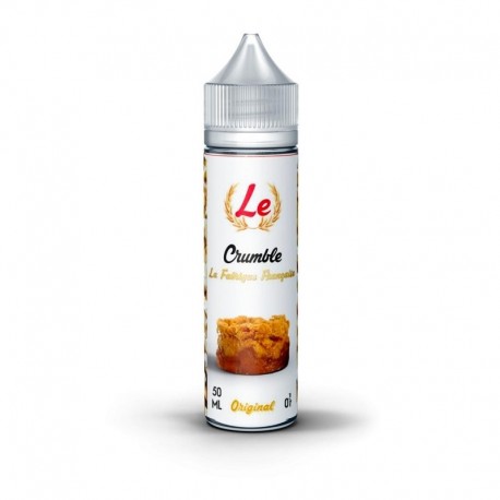 E-liquide Le Crumble La Fabrique Française 50 ml