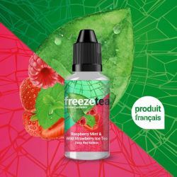 Concentré Raspberry Mint & Wild Strawberry Ice Tea 30ml - Freeze Tea