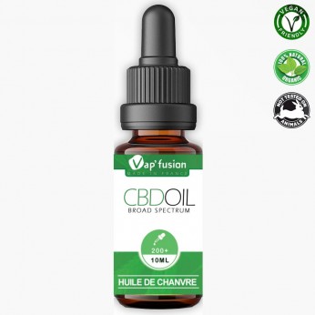 Huile cbd vapfusion 10ml Huile de chanvre