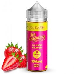 FRAISE DU JARDIN 100ML - LES ESSENTIELS - LIQUIDAROM