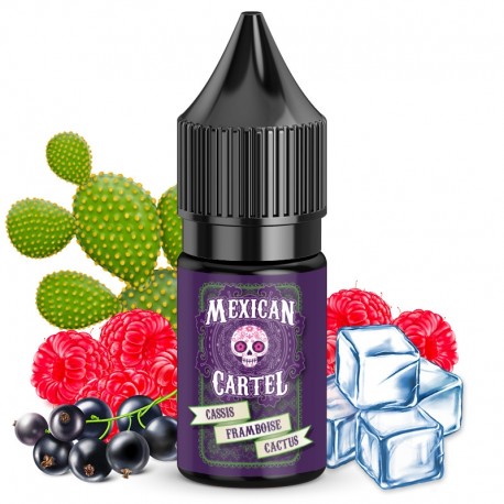 Concentré Cassis Framboise Cactus 10ml - Mexican Cartel