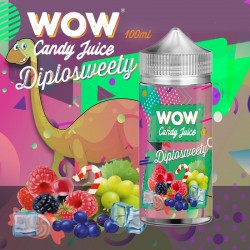 DIPLOSWEETY 100ML - WOW - CANDY JUICE