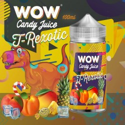 T-REXOTIC 100ML - WOW - CANDY JUICE